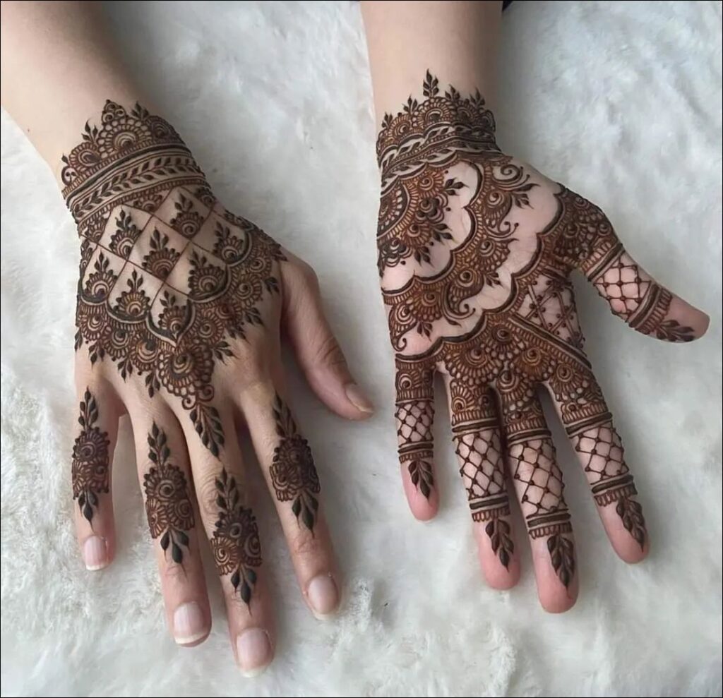 instagram modern back hand mehndi design 10 1