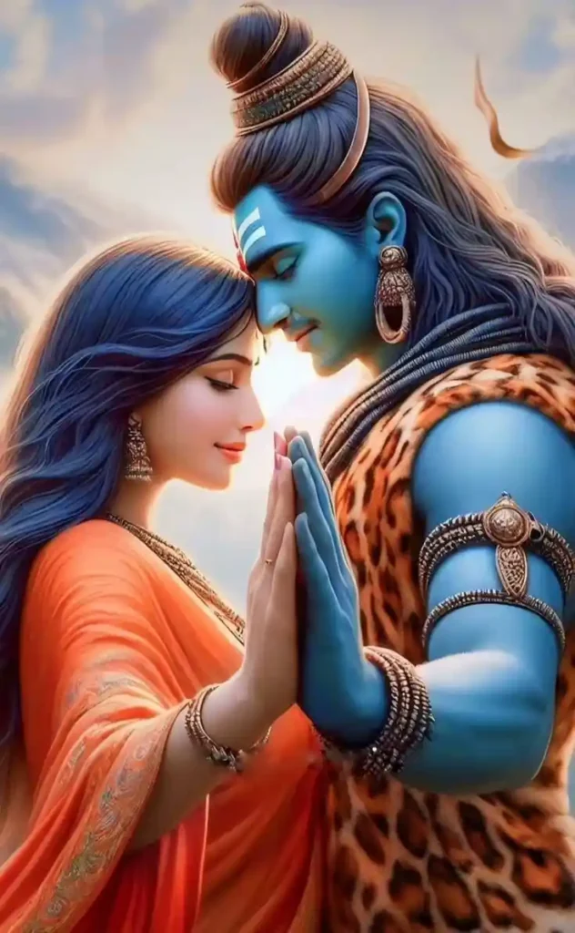 romantic shiv parvati love images 25